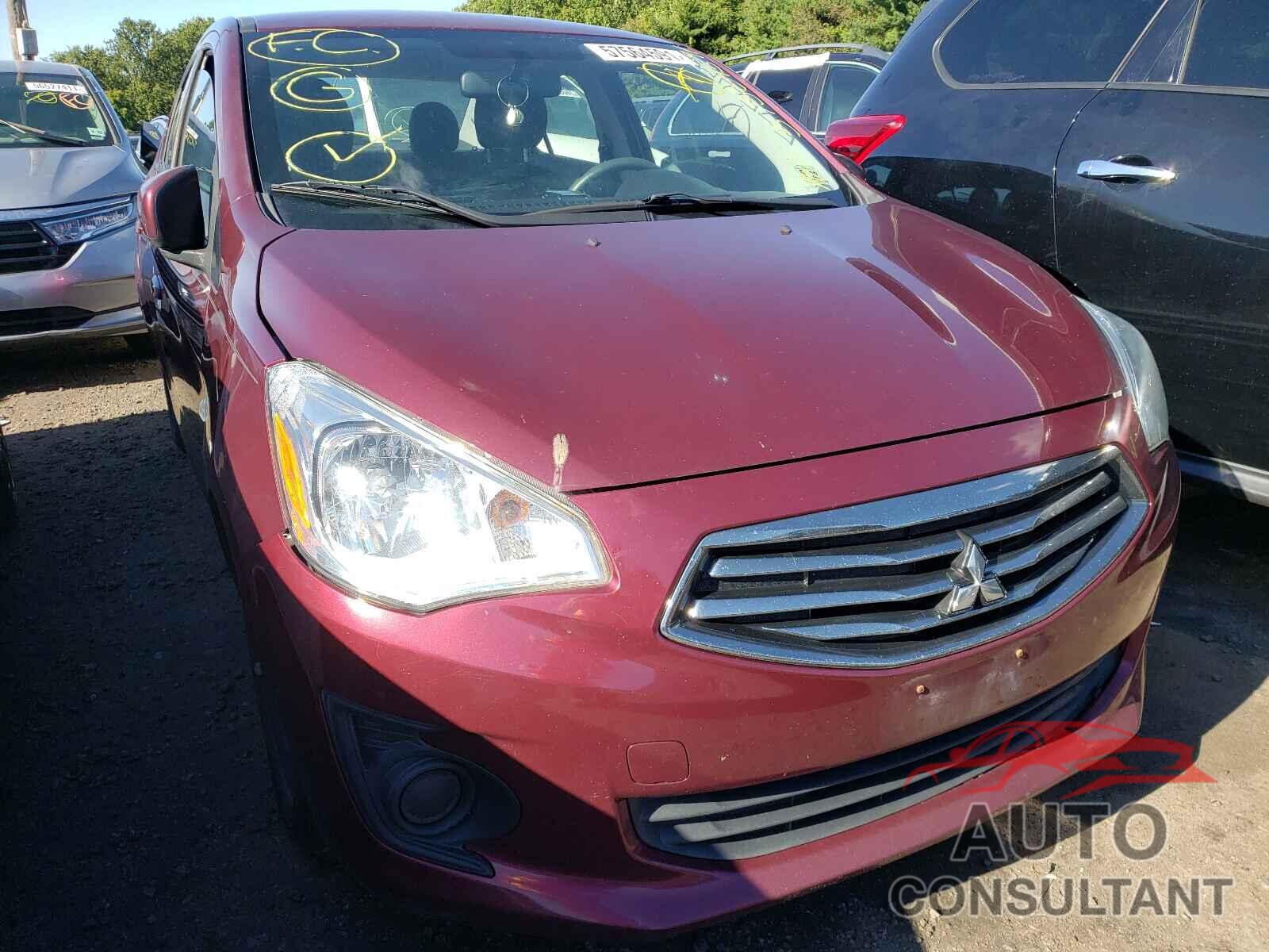 MITSUBISHI MIRAGE 2017 - ML32F3FJ0HHF18198