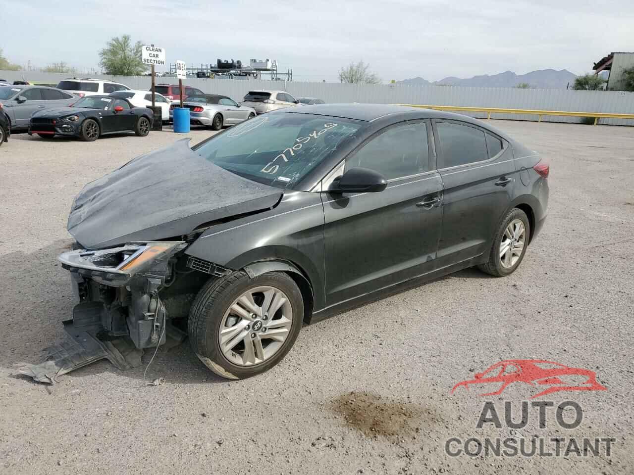 HYUNDAI ELANTRA 2019 - KMHD84LF4KU772235