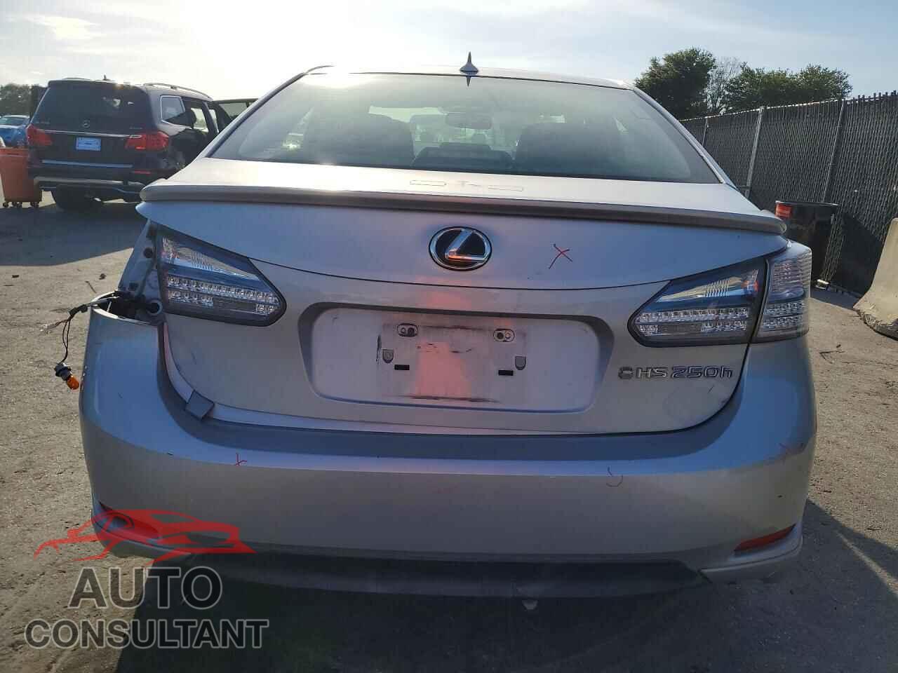LEXUS HS 2012 - JTHBB1BA0C2050077