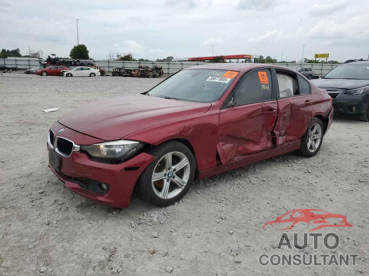 BMW 3 SERIES 2013 - WBA3C1G5XDNR44566