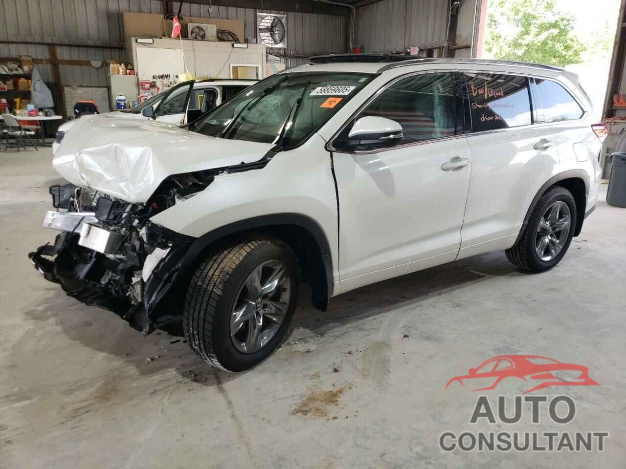 TOYOTA HIGHLANDER 2019 - 5TDDZRFH1KS729004