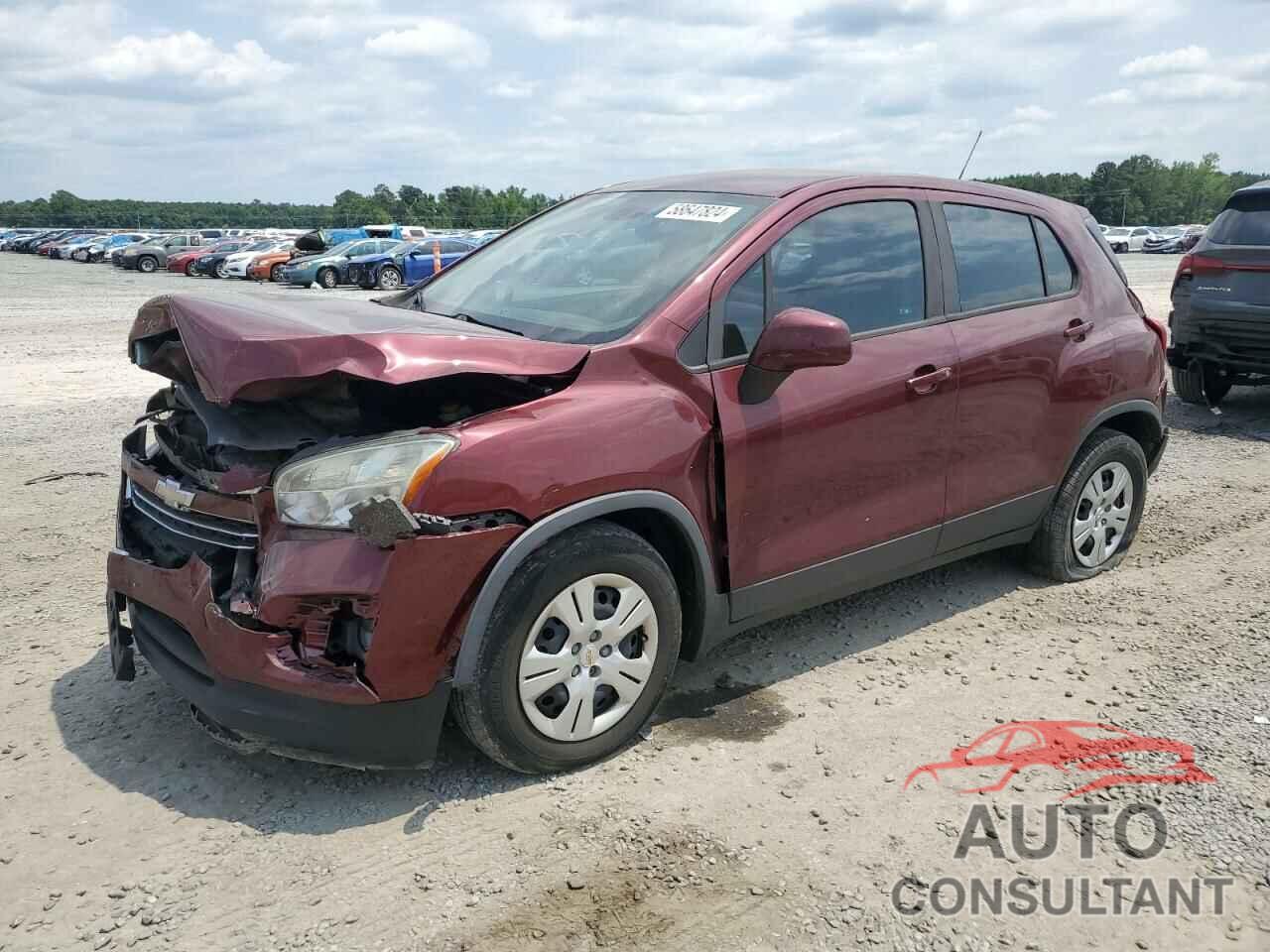 CHEVROLET TRAX 2016 - 3GNCJKSB2GL277659