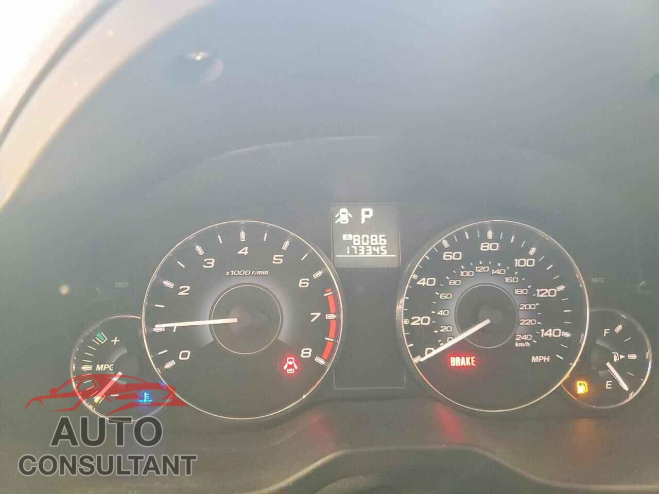 SUBARU OUTBACK 2011 - 4S4BRBAC1B3352181