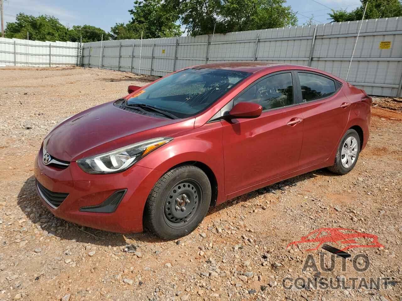 HYUNDAI ELANTRA 2016 - 5NPDH4AE1GH745106