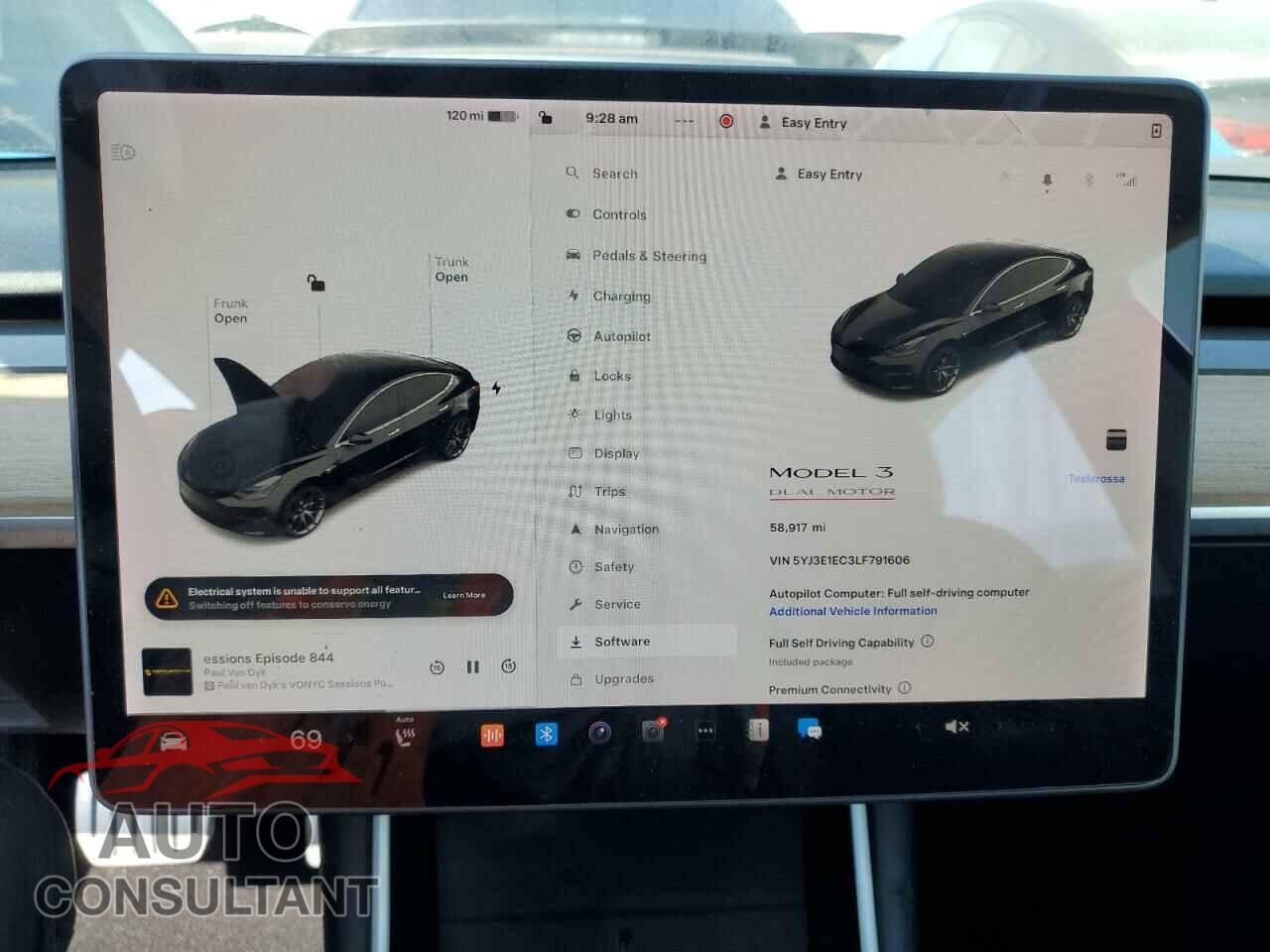 TESLA MODEL 3 2020 - 5YJ3E1EC3LF791606