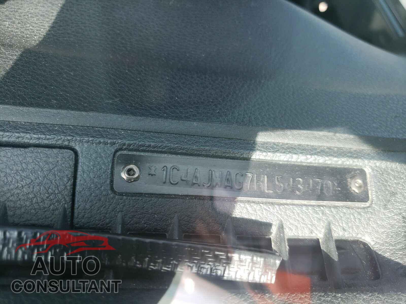 JEEP WRANGLER 2017 - 1C4AJWAG7HL543470
