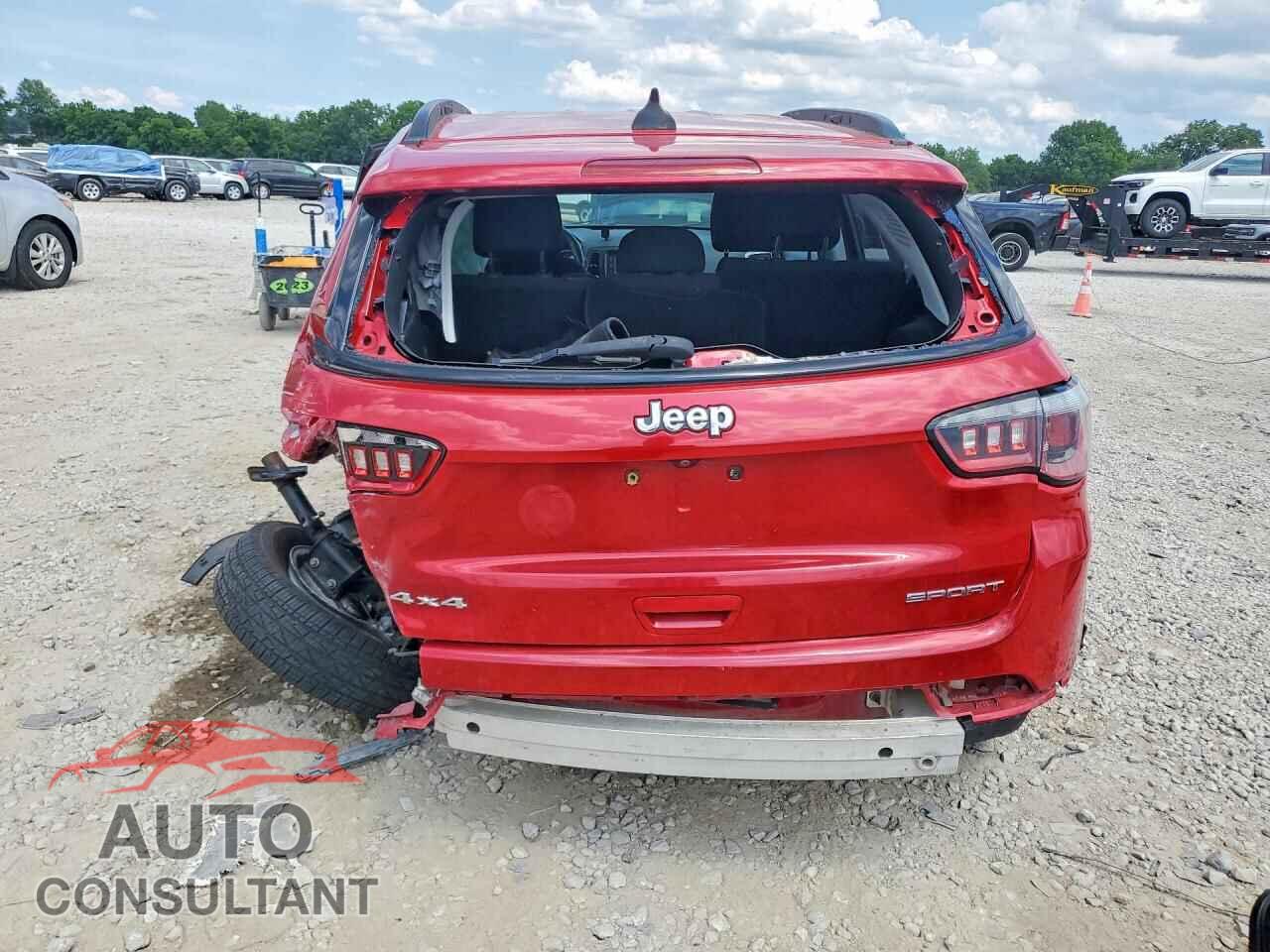 JEEP COMPASS 2017 - 3C4NJDAB0HT597207