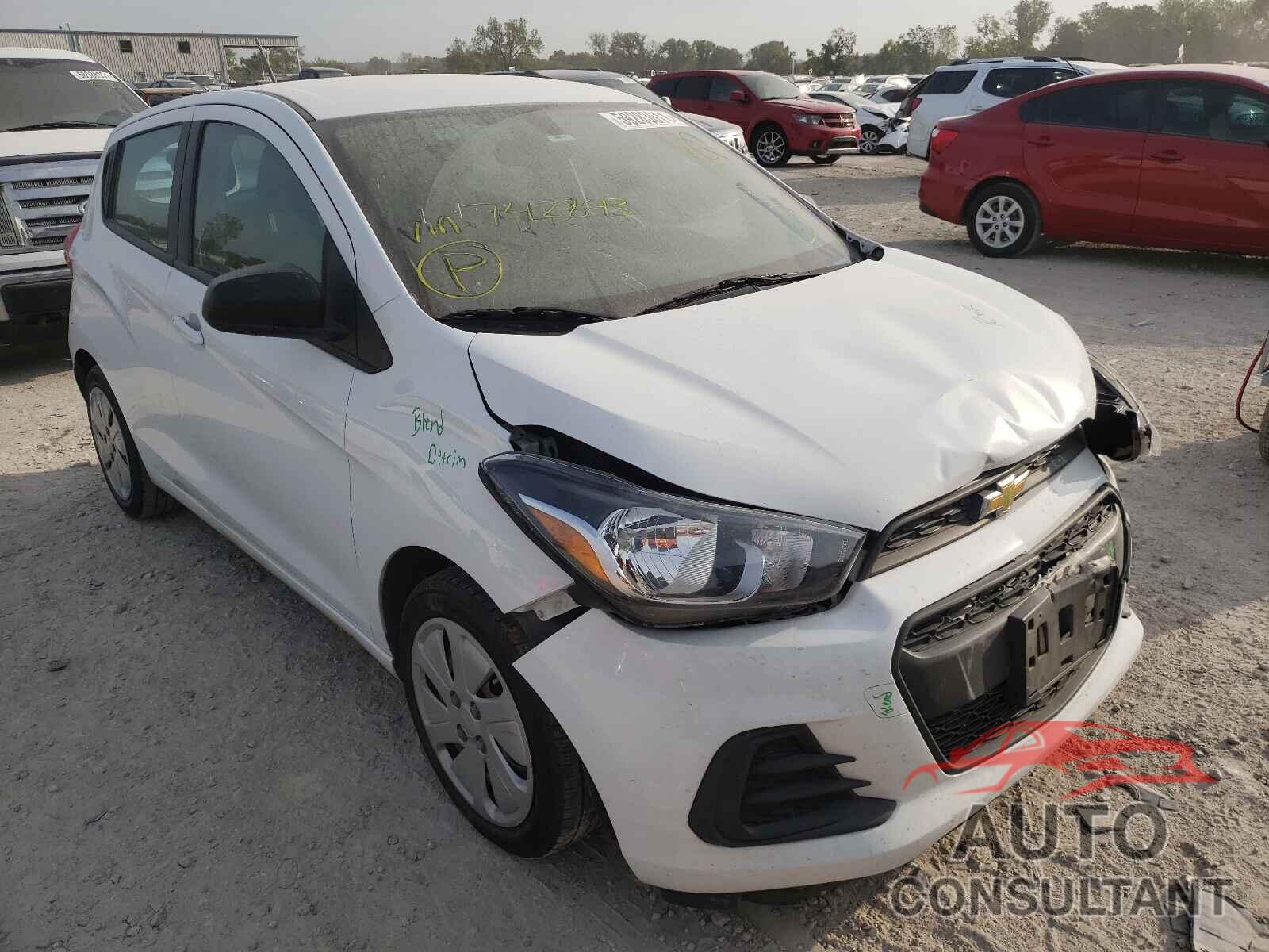 CHEVROLET SPARK 2017 - KL8CB6SA6HC742843