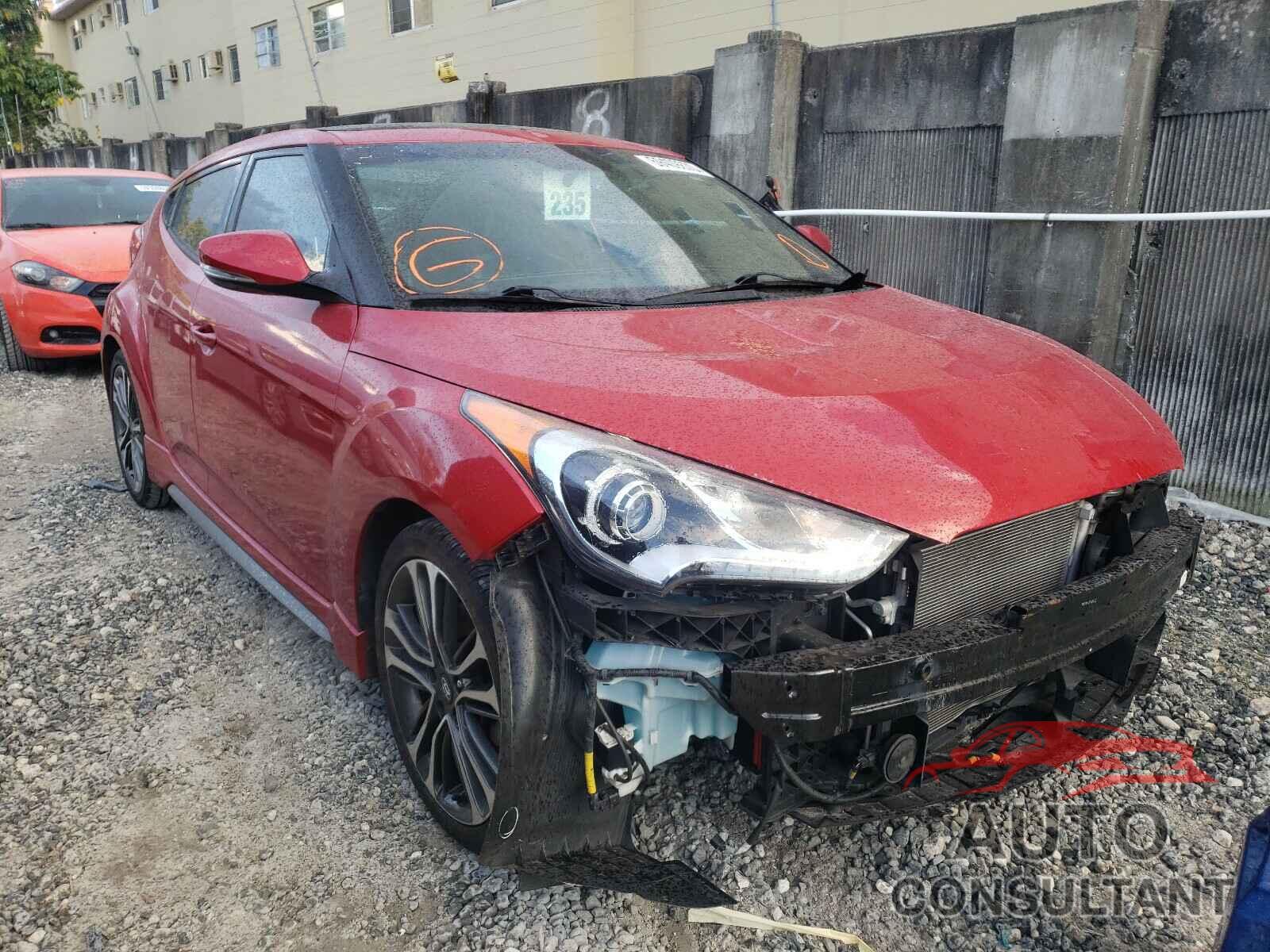 HYUNDAI VELOSTER 2016 - KMHTC6AE5GU285178