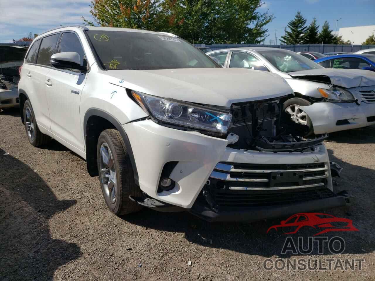 TOYOTA HIGHLANDER 2019 - 5TDDGRFH2KS065995