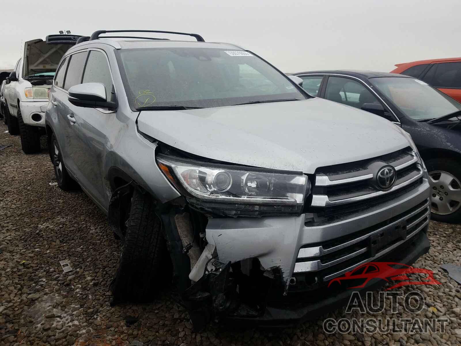 TOYOTA HIGHLANDER 2017 - 5TDDZRFH2HS386986
