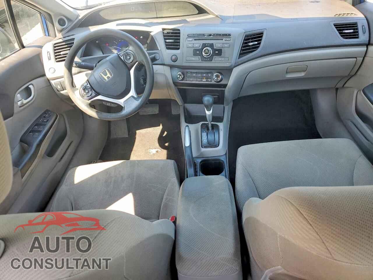 HONDA CIVIC 2012 - 19XFB2F87CE062536