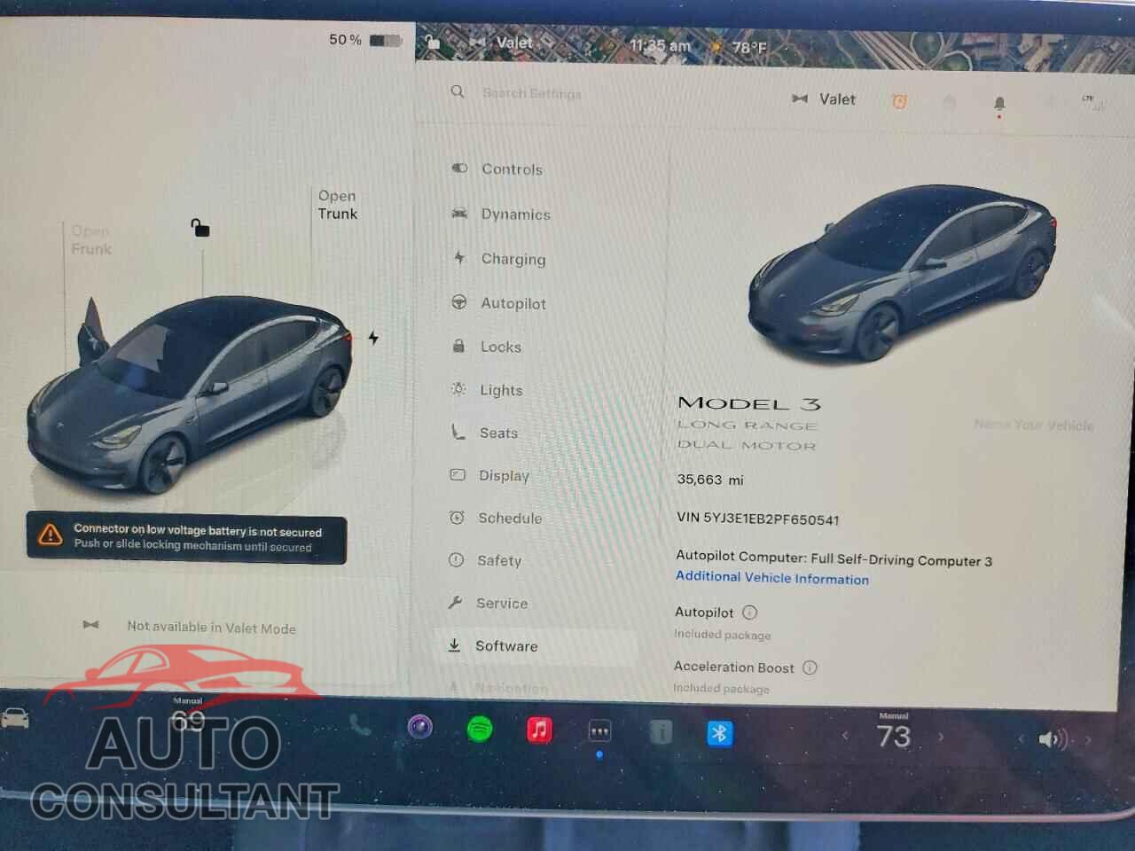 TESLA MODEL 3 2023 - 5YJ3E1EB2PF650541