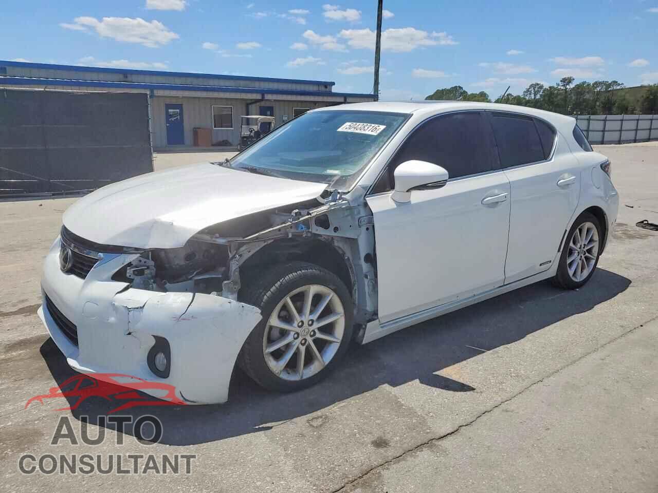 LEXUS CT 200 2012 - JTHKD5BH9C2061805