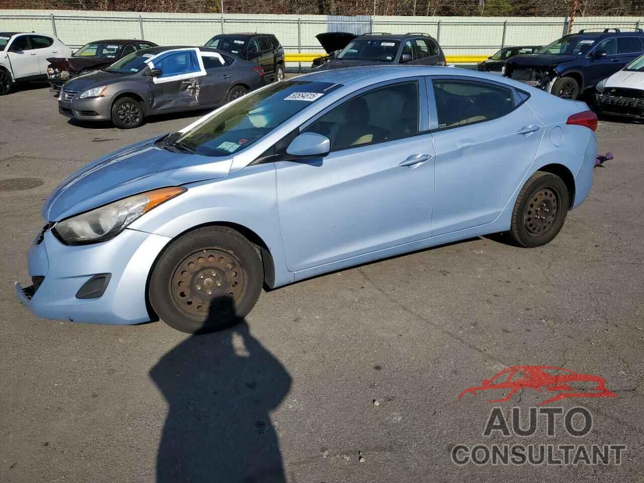 HYUNDAI ELANTRA 2012 - KMHDH4AE7CU459854