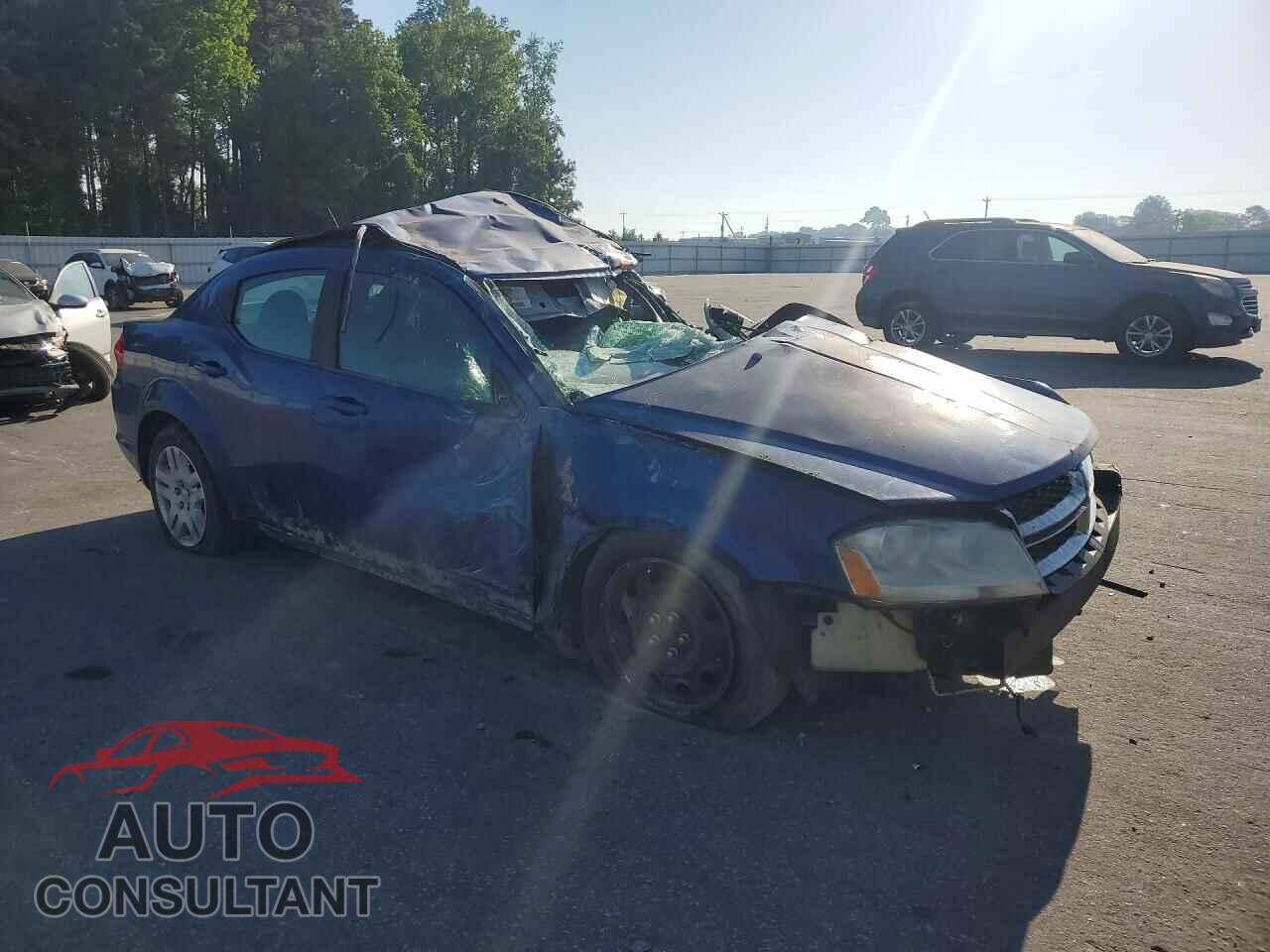 DODGE AVENGER 2013 - 1C3CDZAG4DN752508