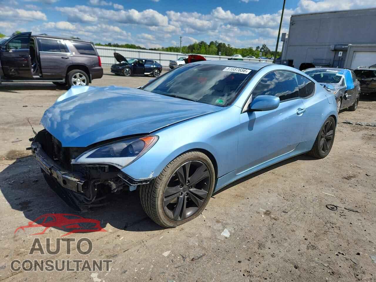 HYUNDAI GENESIS 2010 - KMHHT6KD6AU011202