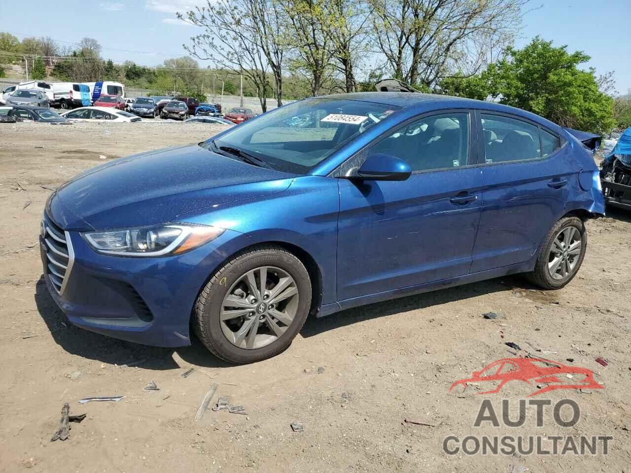 HYUNDAI ELANTRA 2018 - 5NPD84LF9JH378274