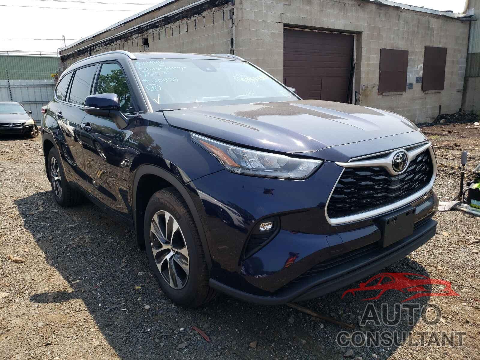 TOYOTA HIGHLANDER 2020 - 5TDGZRBH9LS053860