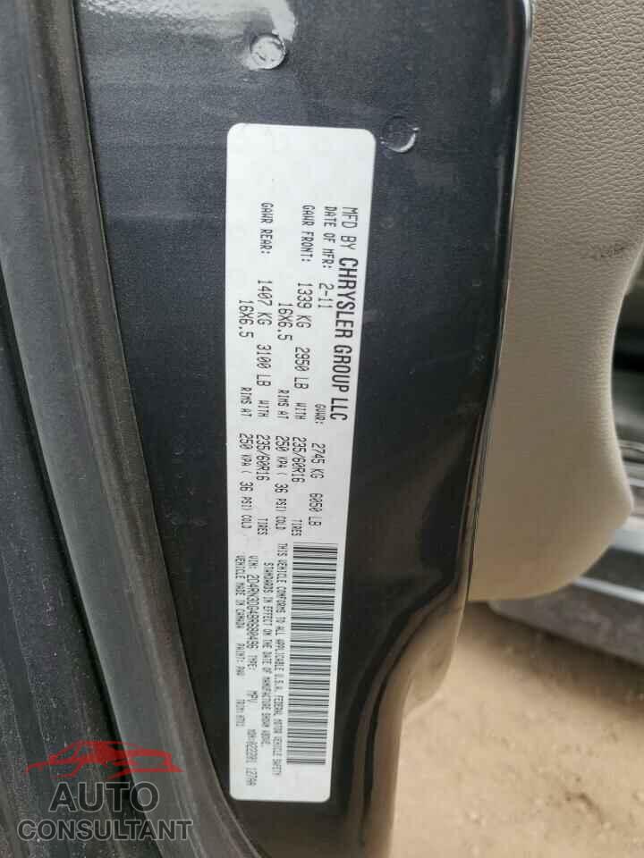 DODGE CARAVAN 2011 - 2D4RN3DG4BR680496