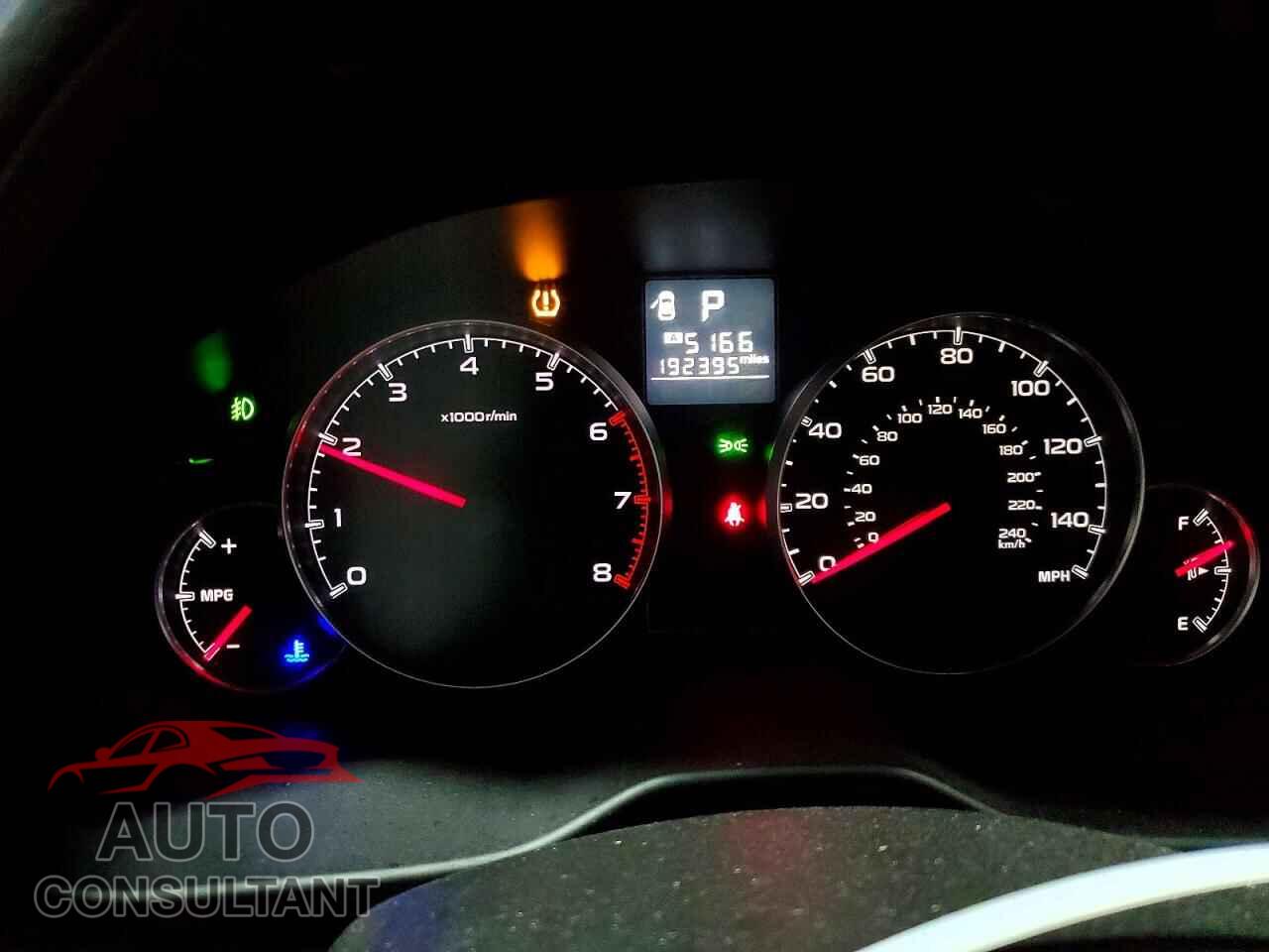 SUBARU OUTBACK 2013 - 4S4BRCCC6D3268184
