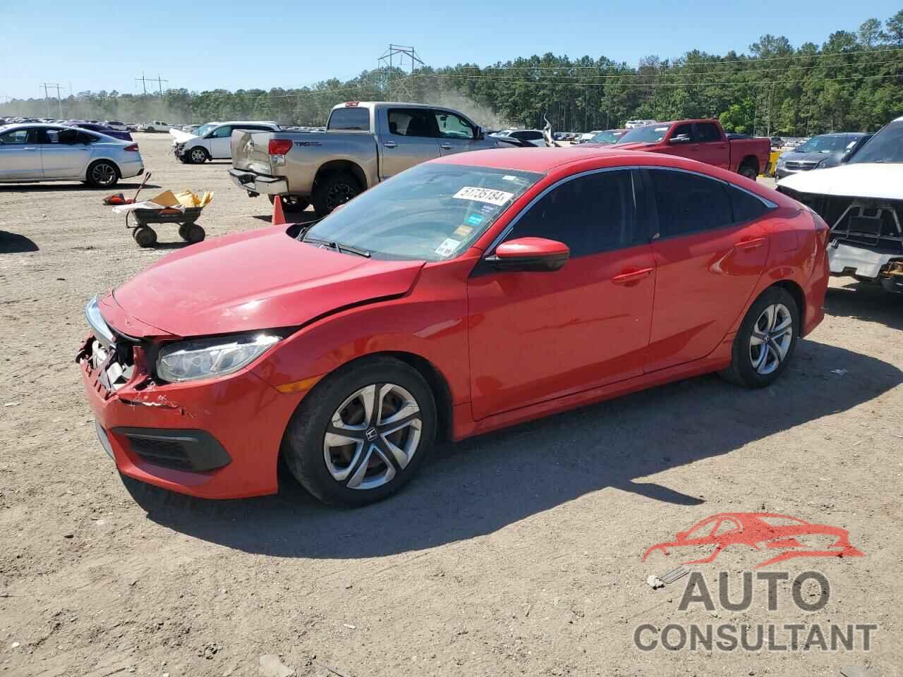 HONDA CIVIC 2016 - 2HGFC2F58GH560145