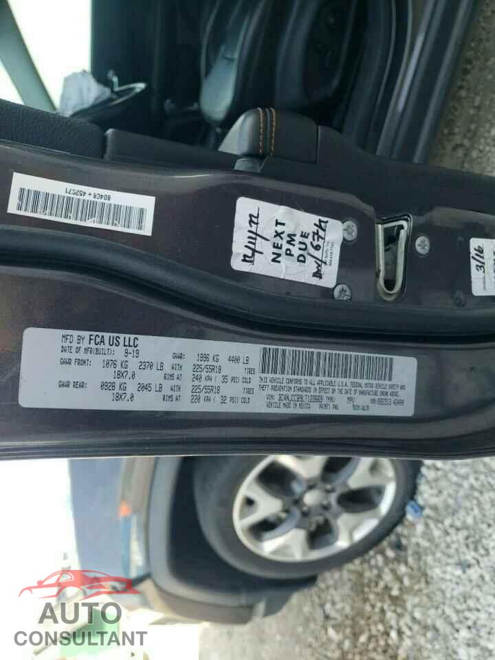 JEEP COMPASS 2020 - 3C4NJCCB9LT122669