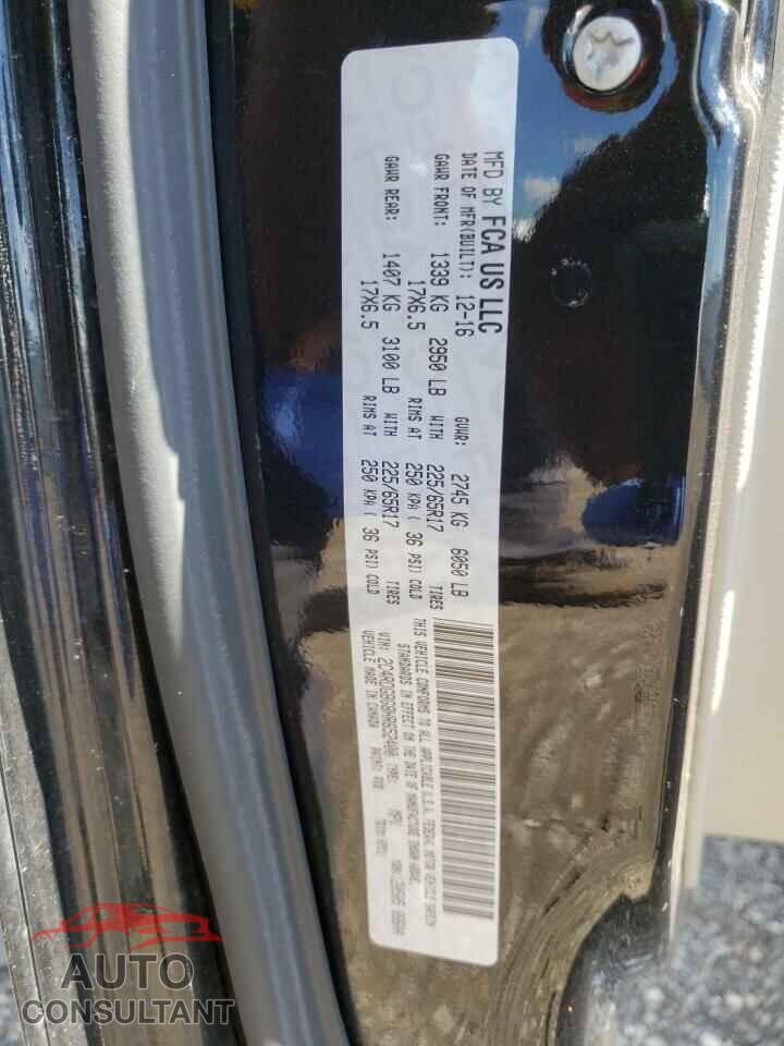 DODGE CARAVAN 2017 - 2C4RDGBG8HR652400