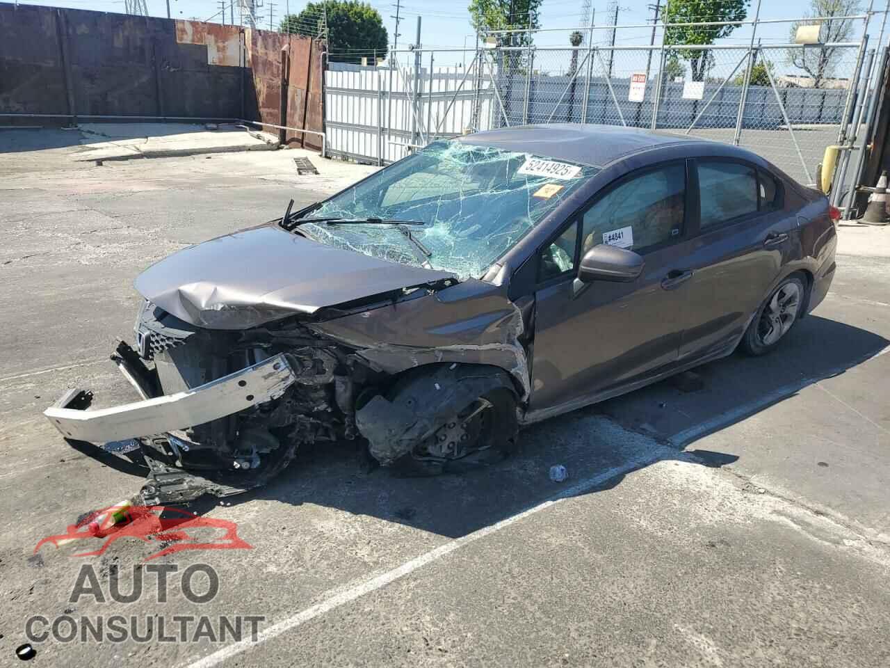HONDA CIVIC 2014 - 19XFB2F54EE273928