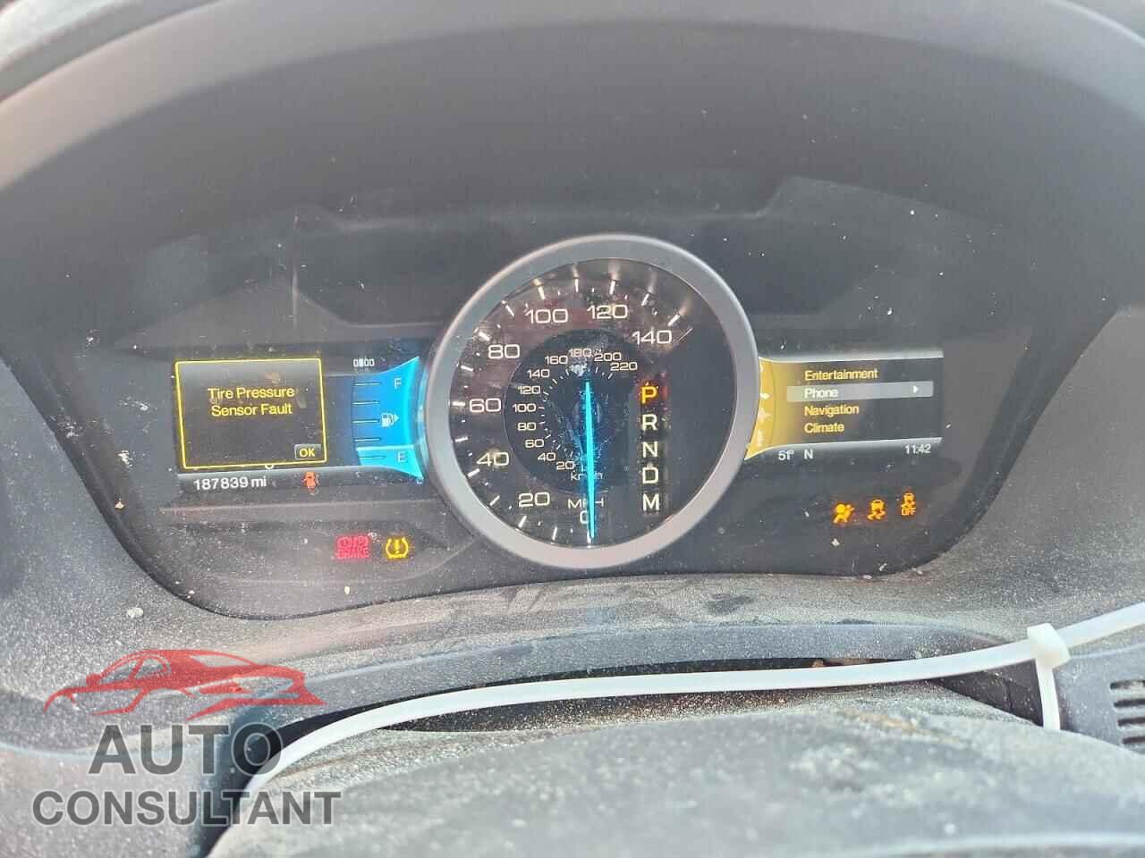 FORD EXPLORER 2011 - 1FMHK8F89BGA01503