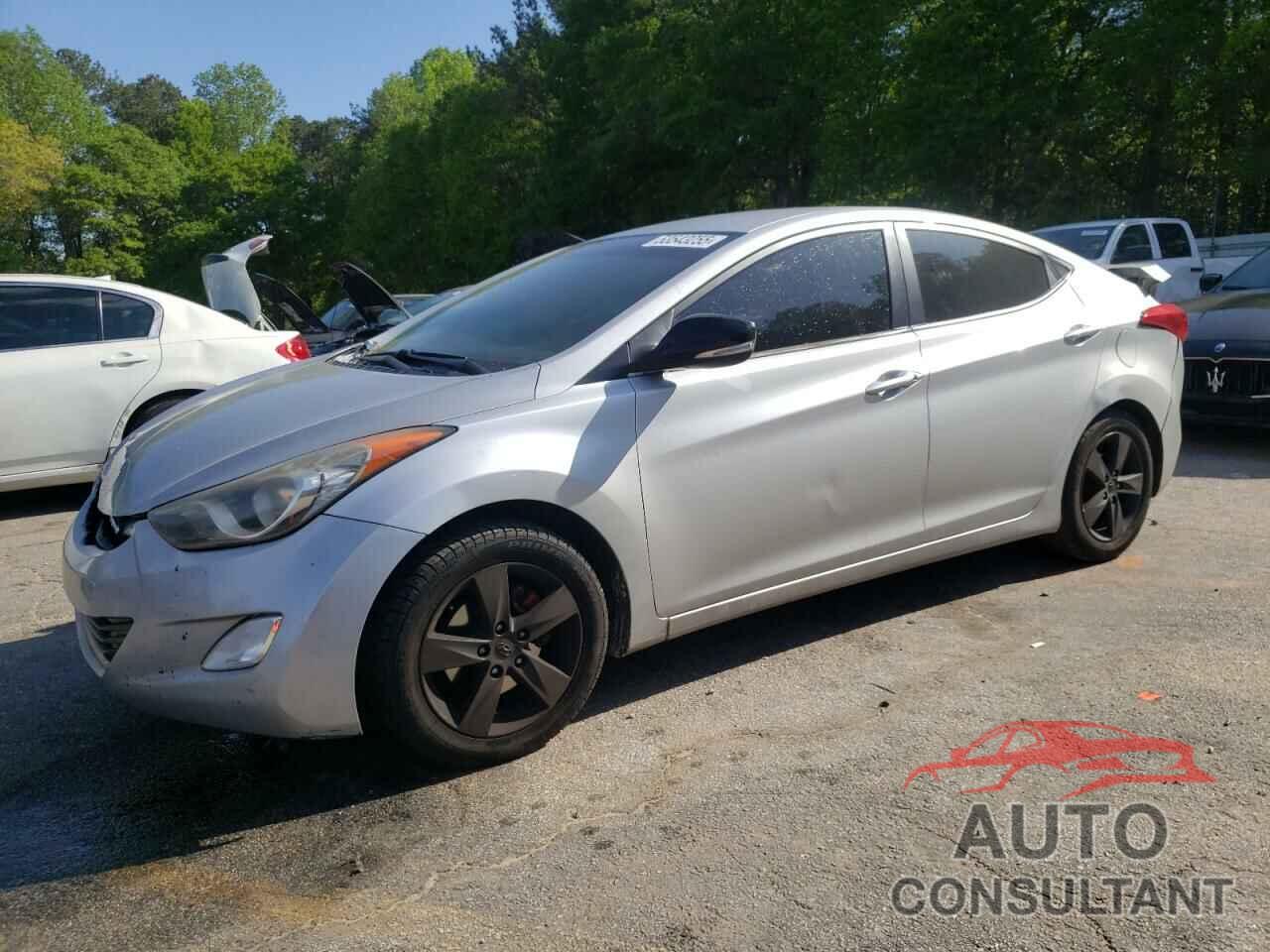HYUNDAI ELANTRA 2012 - KMHDH4AE6CU176054
