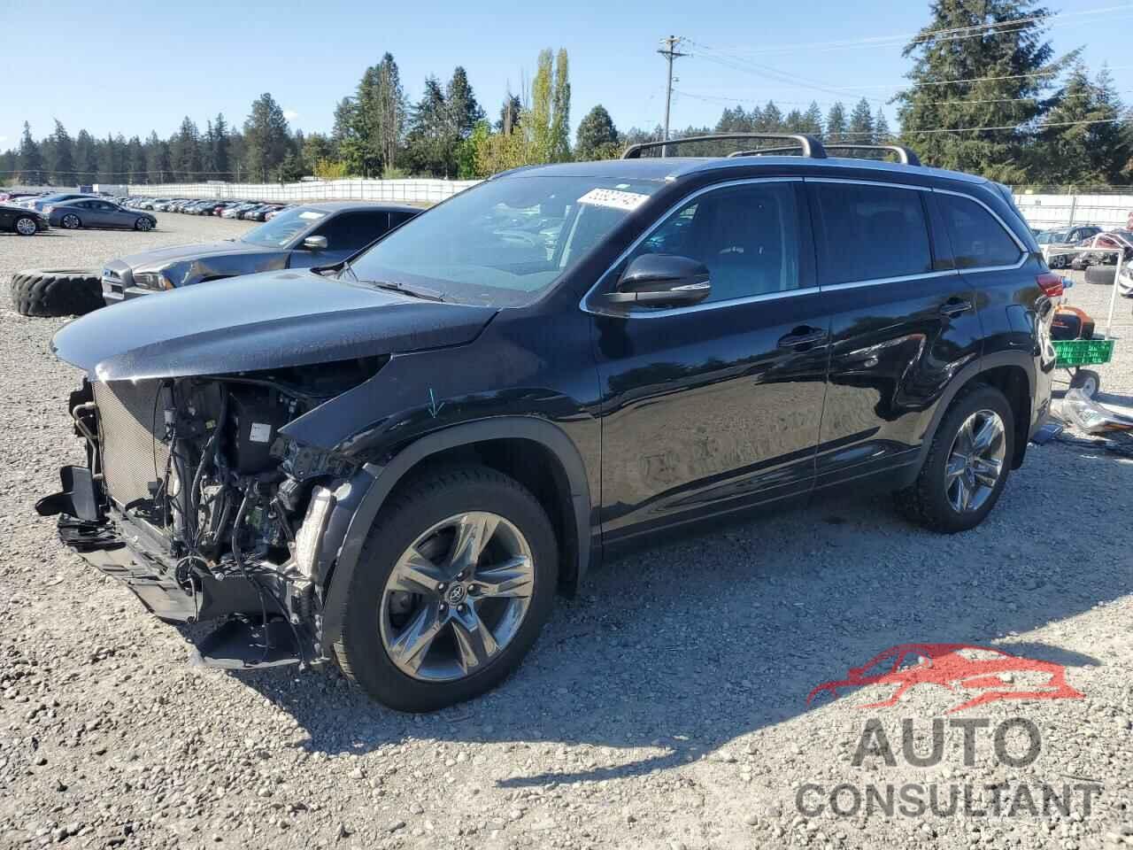 TOYOTA HIGHLANDER 2018 - 5TDDZRFH7JS906492