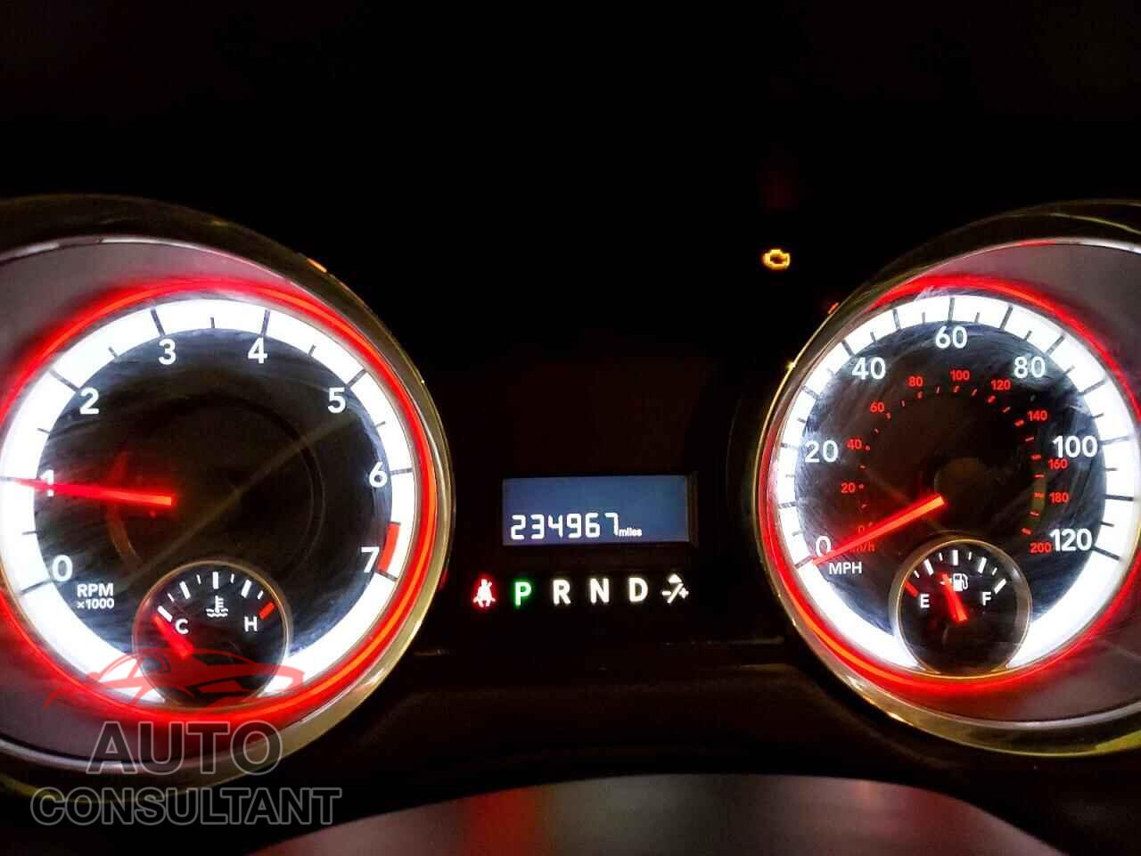 DODGE CARAVAN 2012 - 2C4RDGBGXCR206578