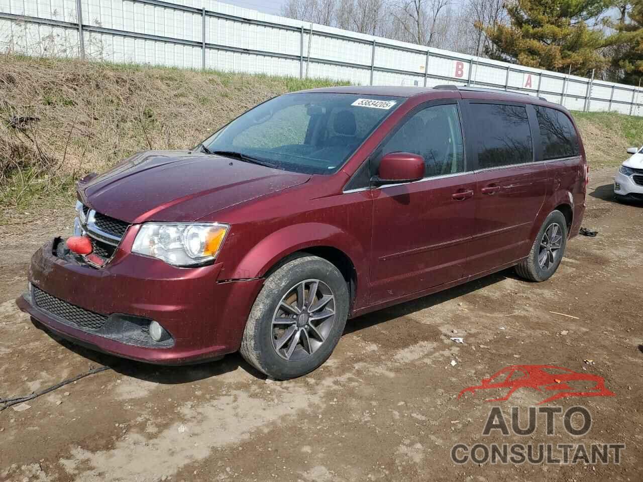 DODGE CARAVAN 2017 - 2C4RDGCG9HR805879