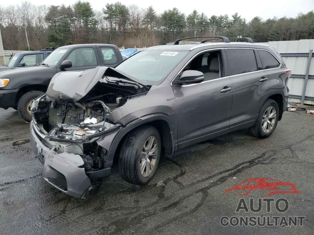 TOYOTA HIGHLANDER 2014 - 5TDJKRFHXES037657
