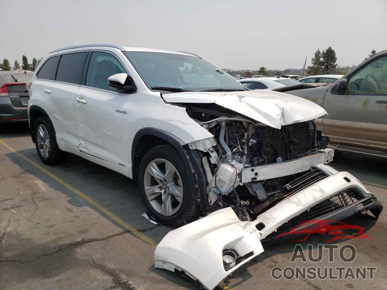 TOYOTA HIGHLANDER 2016 - 5TDDCRFH7GS020389