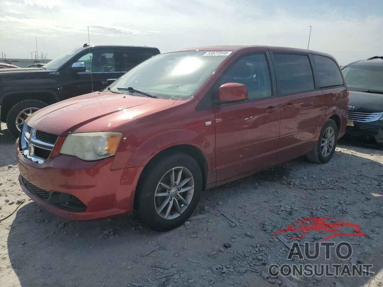 DODGE CARAVAN 2014 - 2C4RDGBG2ER317984