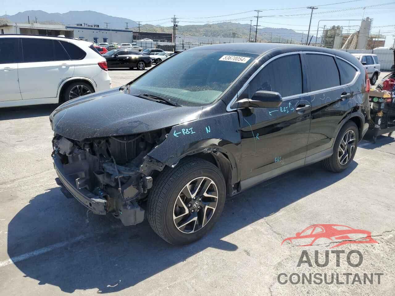 HONDA CRV 2016 - 2HKRM3H48GH560382