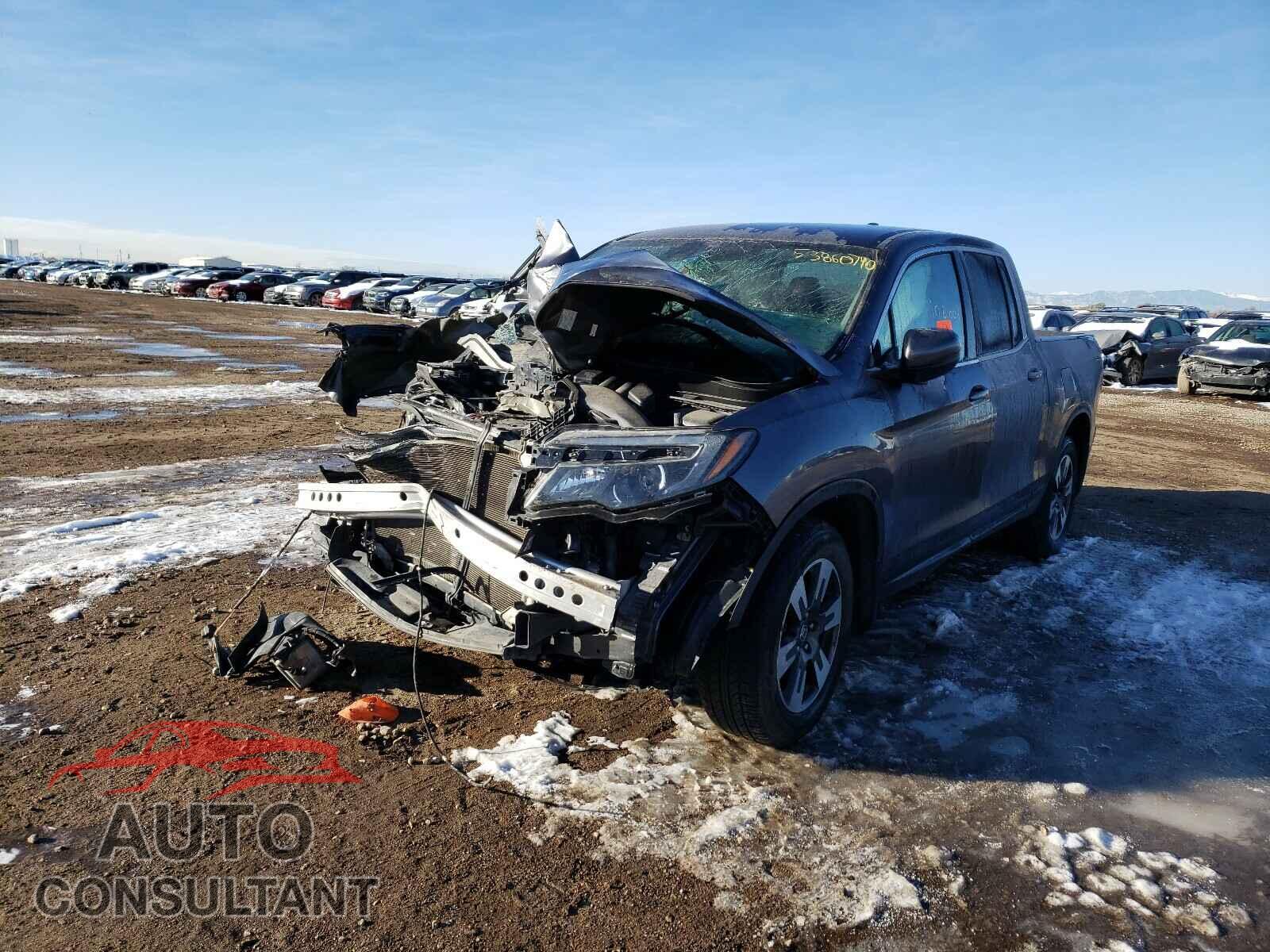 HONDA RIDGELINE 2017 - 5FPYK2F51HB006924