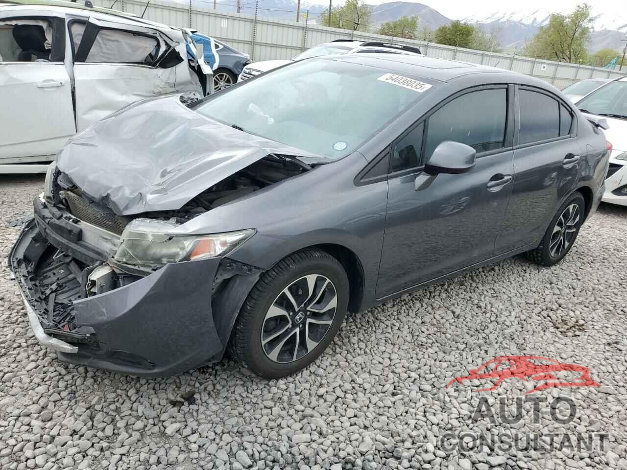 HONDA CIVIC 2013 - 19XFB2F80DE062413