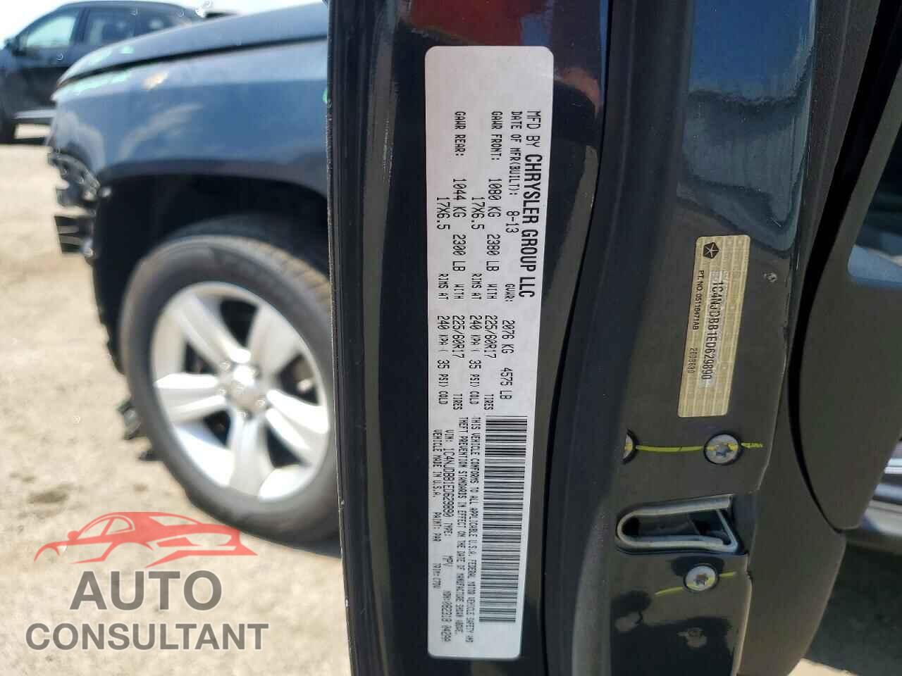 JEEP COMPASS 2014 - 1C4NJDBB1ED629890