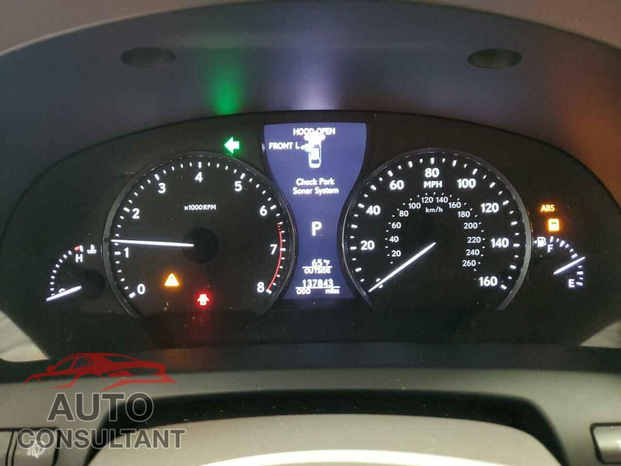 LEXUS LS460 2013 - JTHCL5EF7D5019554