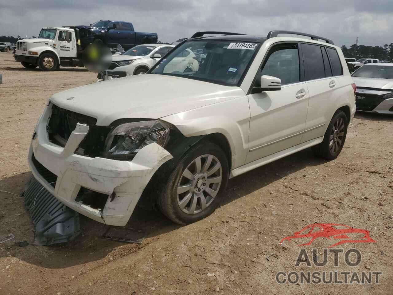 MERCEDES-BENZ GLK-CLASS 2012 - WDCGG5GB4CF902662