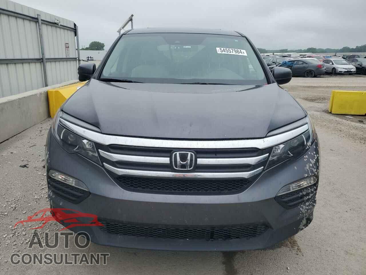 HONDA PILOT 2017 - 5FNYF6H66HB048077