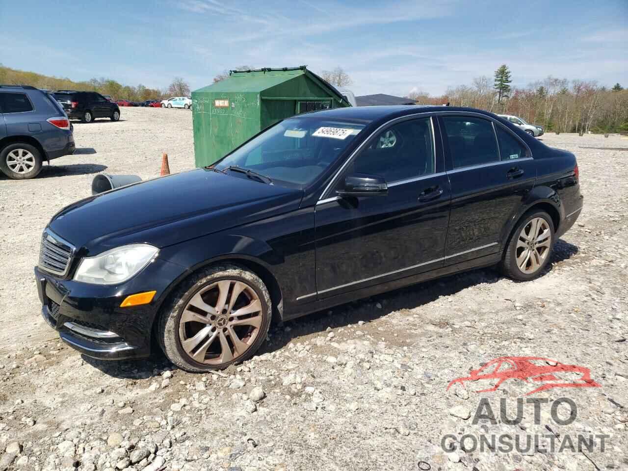 MERCEDES-BENZ C-CLASS 2012 - WDDGF8BB7CA654122