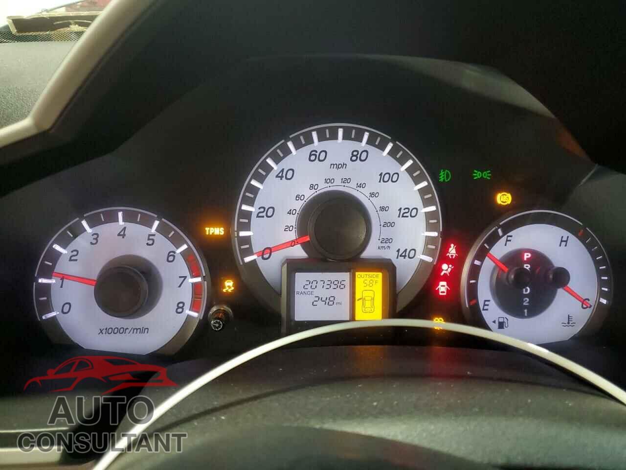 HONDA PILOT 2012 - 5FNYF4H48CB023631