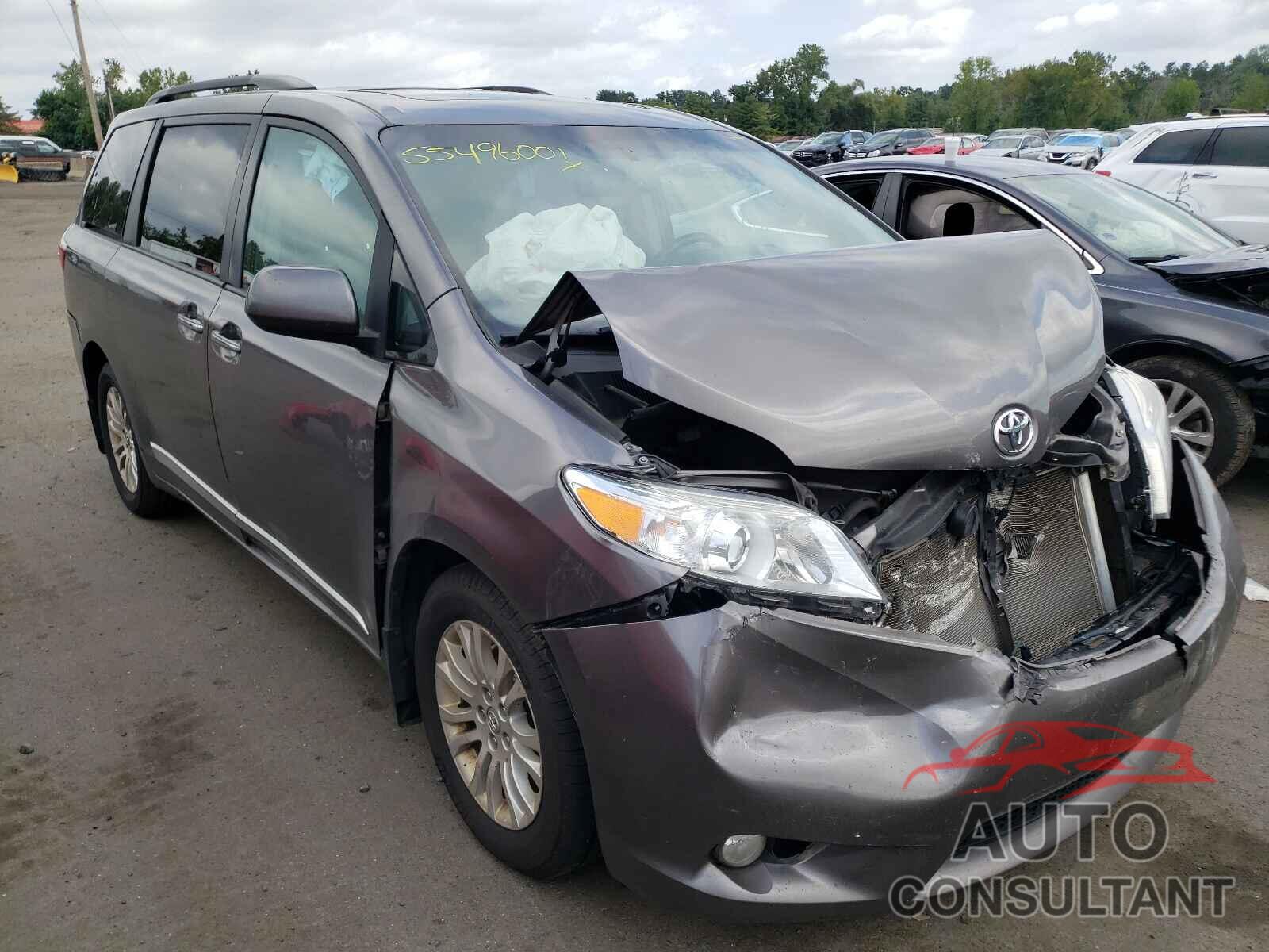 TOYOTA SIENNA 2016 - 5TDYK3DC5GS762900