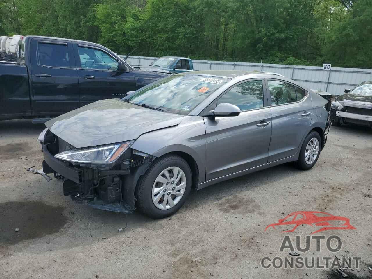 HYUNDAI ELANTRA 2019 - KMHD74LF9KU812022