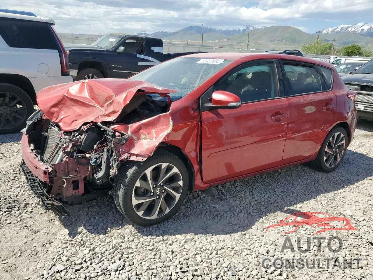 TOYOTA SCION 2016 - JTNKARJE3GJ510721