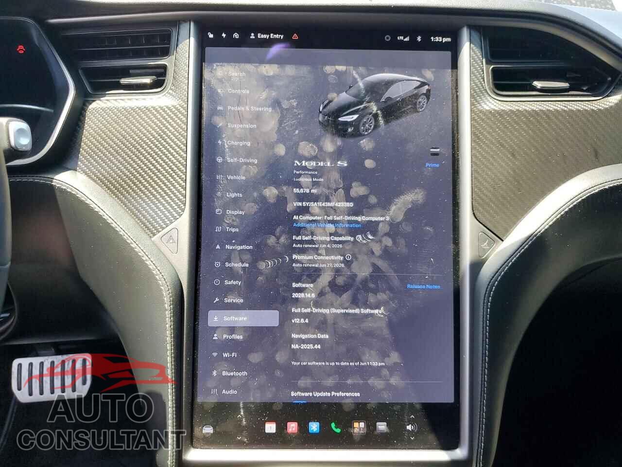 TESLA MODEL S 2021 - 5YJSA1E43MF423380